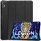 Kepuch Custer Hülle für Lenovo Legion Y700,Smart PU-Leder Hüllen Schutzhülle Tasche Case Cover für Lenovo Legion Y700 - Schwarz