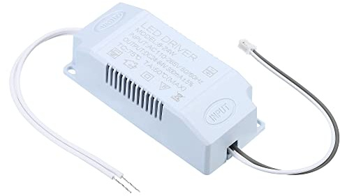 PATIKIL 8-24W 300mA LED Alimentatore, 2pz AC110-265V Uscita 24-84V DC Connettore Costante Corrente Raddrizzatore Trasformatore Esterno Alimentazione per Lampade LED Soffitto Lampada