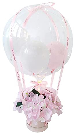 LIBOOI Überraschungsballon Geschenkbox für Männer & Frauen Happy Birthday, Muttertag, Valentinstag, Jahrestag, perfektes Partygeschenk, Geschenkboxen mit Blumen