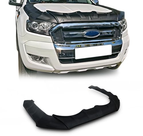 OMAC Motorhaube Deflektor Insekten Steinschlagschutz kompatibel mit Ford Ranger 2015-2019 3tlg