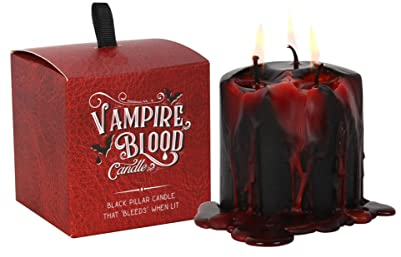 Piccola Candela A Colonna Di Sangue Di Vampiro 7,6 Cm