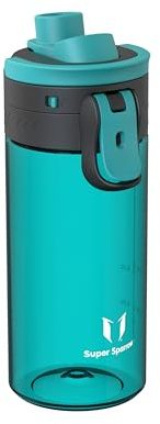 Super Sparrow Borraccia - 500ml/750ml/1L - Bottiglia Senza BPA, a Prova di Perdite - Borracce TouchGulp Flusso Rapido Con Un Clic per Scuola, Sportiva, Palestra