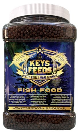 Keys Feeds Live Bait Fish Food (Small Grip Jar)