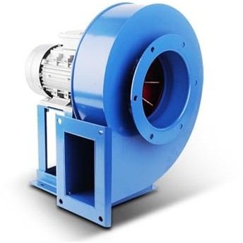 Ventilateur centrifuge industriel puissant for dépoussiérage, évacuation de la poussière et des fumées Vent fort pour la circulation de l'air(Y5-47A 180W/380V)