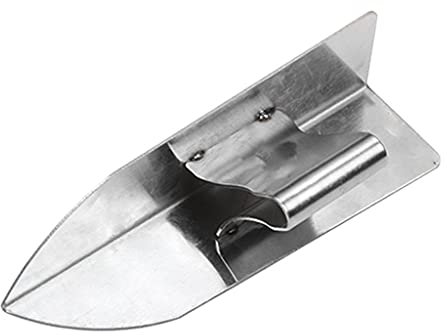 Cazzuola portatile per angoli interni ed esterni, in acciaio inox, per intonacatura e intonacatura, angolo a 90 gradi