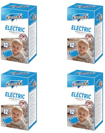 Monkey Home 4 x 30 Stück Mückenstecker Nachfüllpack Mosquito Repellent mit Fünf Verschiedene Düfte für Babys, Erwachsene und mehr. (Unparfümiert)