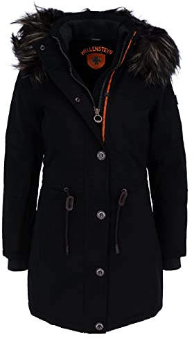 Wellensteyn Kurzmantel WOLS-878-SW, schwarz, schwarz(schwarz), Gr. L