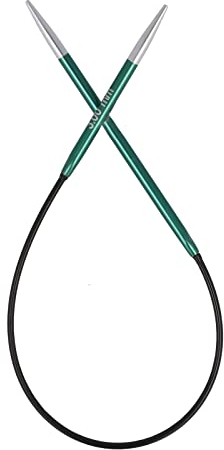 KnitPro Zing Asymmetrische Rundnadeln 10 (25cm) | 3mm