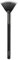 KIKO Milano Face 12 Powder Fan Brush | Fächerpinsel Mit Synthetikborsten Für Puderprodukte