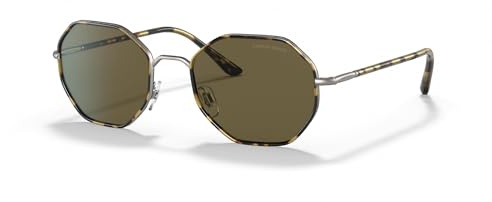 Giorgio Armani 0AR6112J 52 300373 Sonnenbrille, Unisex-Erwachsene, mehrfarbig, Einheitsgröße