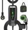 Teskee Caricabatterie EV Tipo 2 Wallbox Stazione di Ricarica Domestica Portatile per Auto EV per Tutti i Veicoli elettrici e Le Auto ibride Plug-in 3,6kW 10/13/16Amp 6 Metri Spina Schuko monofase