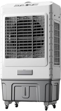 Ventilador De Enfriamiento De Alta Velocidad para Exteriores, Enfriador Evaporativo para Uso Comercial, Industrial Y Al Aire Libre, Ruedas Giratorias(46.5in)