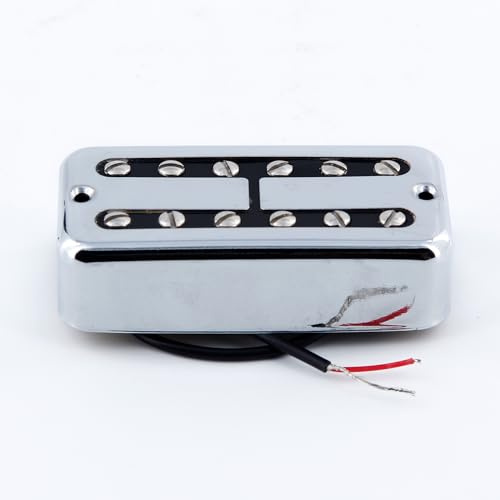 FLEOR Alnico 2 E-Gitarre, Humbucker, Steg, 4–5 K, Tonabnehmer für FT-Style-Gitarre, Chrom