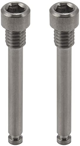 Gokoti Titanschrauben für Fahrradscheibenbremsbelag Gewindestift EinsäTze Schraube für XT R XT Hydraulikscheiben-Bremssattel-