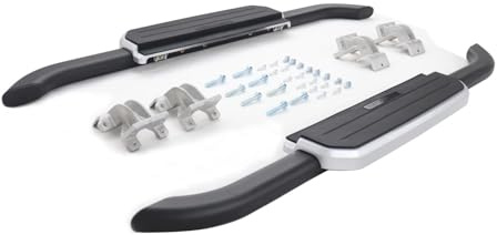 Estribo lateral OEM compatible con Land Rover Defender 90 (2021, 2022, 2023, 2024)(Silver)