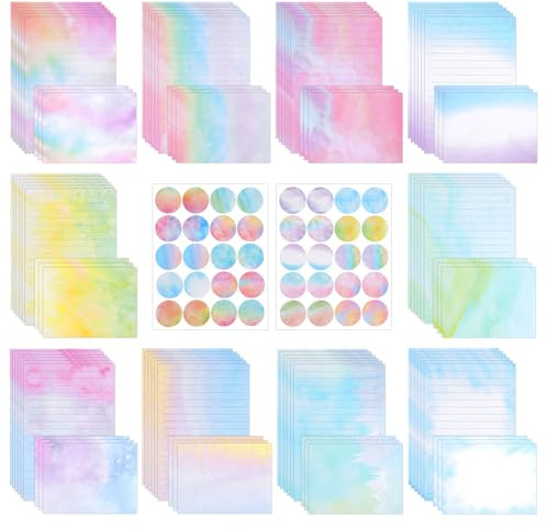 Candcamp 130 Pcs Letter Writing Set, Letter Writing Paper and Envelopes