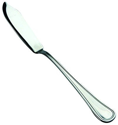 Salvinelli Maryann Fischmesser 2,2 mm, Edelstahl, 30 x 0,22 x 30 cm