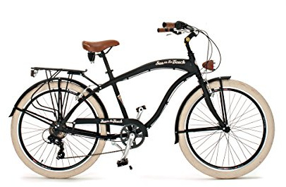 Via Veneto Cruiser 26 Zoll SUN ON THE BEACH Man schwarz