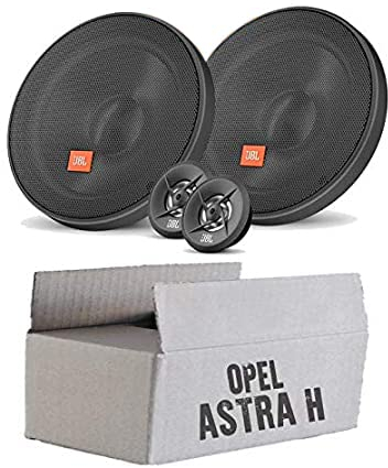 Lautsprecher Boxen Einbauset passend mit JBL Stage 2 64CFS 16,5cm System Auto Einbausatz - für Opel Astra H bis 2010