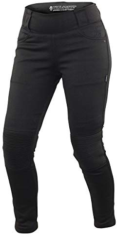 Trilobite Damen Motorrad Leggings, schwarz, 32/32