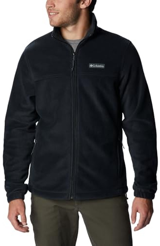 Columbia Men's Steens Mountain 2.0 Full Zip Fleece Jacket, Black, 5X Tall