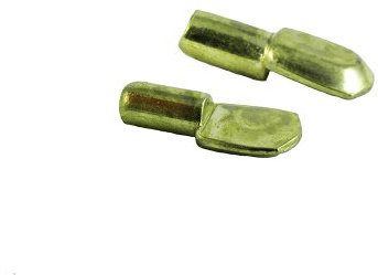 1.000 x Regalhalterungen aus Messing beschichtetem EB-Metall