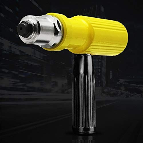 Multifunctional camping hammer outdoor tool LLD Electric Rivet Machine Conversion Head Accessories (Red) Multifunctional claw hammer (Color : Yellow)