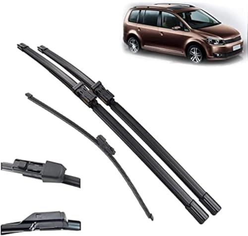 Für VW, für 2010-2015 Scheibenwischer vorne hinten Wischerblätter Set 2014 2013 Windschutzscheibe Windschutzscheibe 24+ 18 + 14Wischer