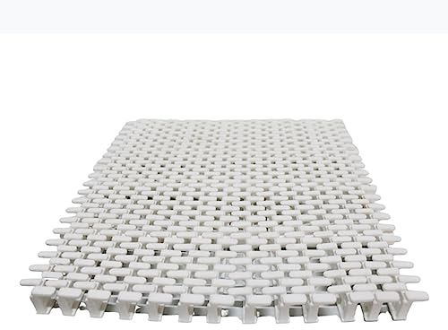 XPLKQXE Schwimmbad Kunststoff Drainage Rinne Rost, Gitterrost Abdeckstreifen, rutschfeste Gitterrostabdeckung Einer Schnittstelle, Langlebiger Gitterrost (Farbe : Weiß, Größe : 30cm)