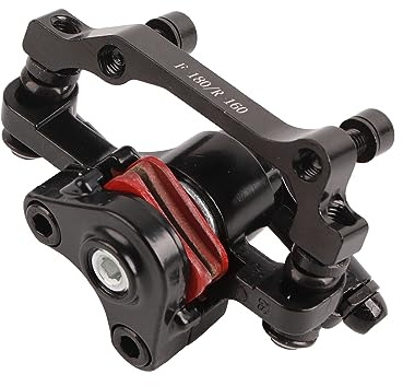 WOHPNLE Fahrradbremsvorrichtung, Mechanische Scheibenbremsen, Fahrrad-Ziehscheibenbremse Vorne, Hinten, Scheibenbremse Für MTB, Mountainbike, E-Bike Und Elektrofahrrad(BB8(F160R140))