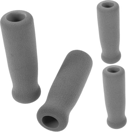 minkissy Gehstockgriffgriffe Ersatz 4 Stück Komfortabler Gehstockgriff Für Ältere Krückenzubehör