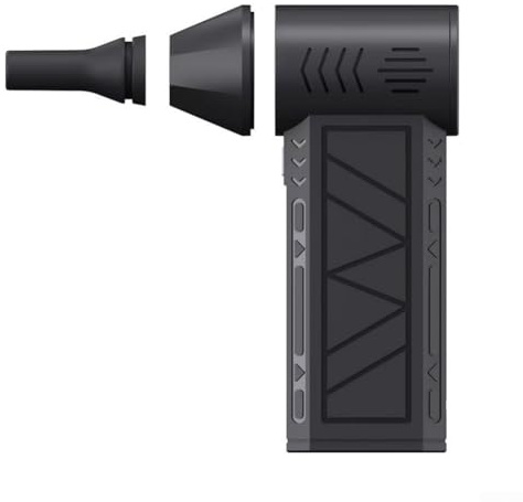 HpLive Tragbarer Jet Ventilator Mini Gebläse, 130.000 U/min Luftgebläse Turbo Ventilator Violent Fan zum Staubblasen, Rauchblasen, Tastaturreinigung