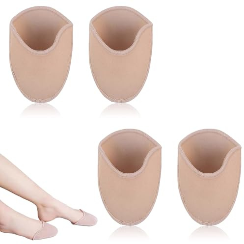 Coussins pour Pointe de Ballet, SEPWGUMD Compeed Ampoule Pied Protege Orteil - Demi Semelles Chaussures Femme et Pansement Cors au Pied – Solution de Confort Durable pour les Ballerines