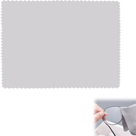 Antibeschlagtuch Brille | Brillenputztuch Antibeschlag | Anti Fog Tuch Brille | Anti-Fog Tuch für Brillen, Kameraobjektive und Helmvisiere | Langlebig und Wiederverwendbar