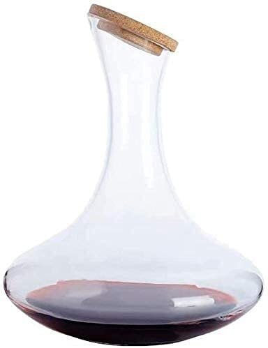 DEFBOW Decanter Decanter per Whisky Decanter per Vino Decanter per Vino Rosso Home Decanter Veloce Piccolo Vaso per Vino Rosso Cantina per Vino Decanter di Cristallo