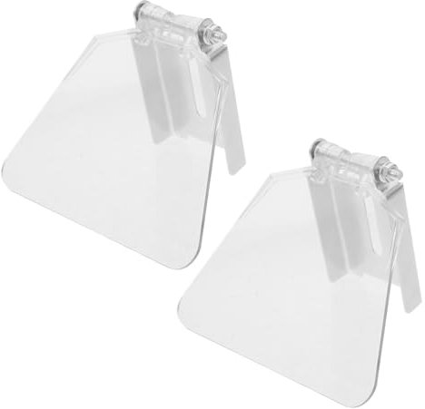 Mipcase Protective Glasses Dust Plate for Bench Grinder Eye Shield Tool Attachment Accessories Shield Angle Safety Glasses Replacement