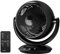 Senelux Air Circulator Fan, 8 Inch Blades / 10 Inch Grille, Quiet Table Fan with Remote, 3D 90°+90° Oscillation, 3 Speeds, 2–12H Timer, 25 dB Silent Cooling, 35W Low Energy Fan for Home, Office