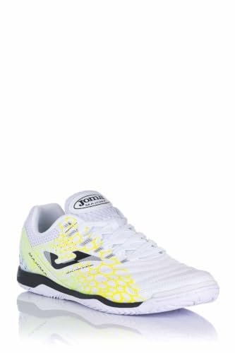 Joma Maxima 2532 IN MAXW2532IN, Men Indoor Football Trainers, White, 41 EU