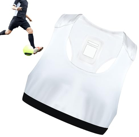 Chaleco Localizador de Fútbol, Hockey Cómoda Seguimiento, s Deportivas Exterior Transpirables para Adolescentes Niñas Niños Hombres Mujeres Atletas