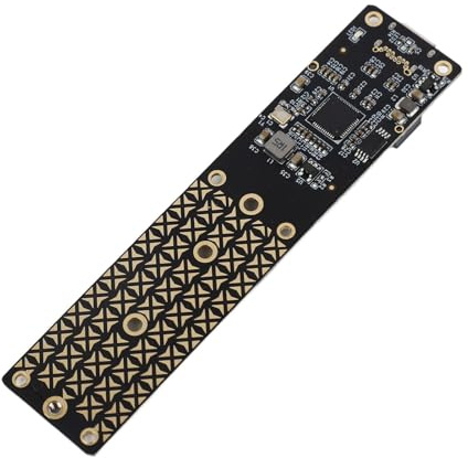 Cryfokt Adaptador M.2 a USB, Transferencia Rápida Desde Disco Duro SSD a Adaptador para Sincronización de Datos, Admite Tamaños SSD 2230, 2242, 2260, 2280, Plug and Play para Uso Móvil