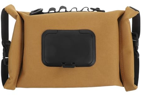 HOMOCONO Dispenser Portatile per Salviette Umidificate Ricaricabile con Cinghia da Viaggio Contenitore per Fazzoletti Umidi da Compatto Uso
