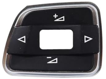 Tasti Comandi Al Volante Compatibile Con Per Golf 6 Per Passat B7 Per Magotan Rivestimento Del Pulsante Di Controllo Audio Dell'interruttore Del Volante Multifunzionale Dell'auto(1pcs Left)