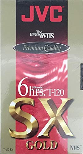 JVC SX Gold T-120 6 heures VHS vidéocassette