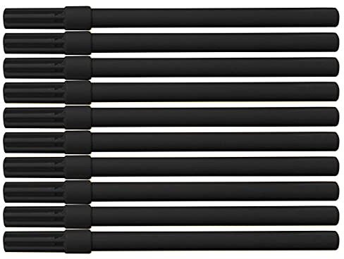 OFFICER PRODUCTS PRODUCTS Filzstift Bürofilzstift Basic / 10 Stück (1er Pack)/ Farbe: Schwarz/Fasermaler zum Malen/Kid Couleur/Fiberspitze/Nicht Tosisch, Kindersicher 17261112-05