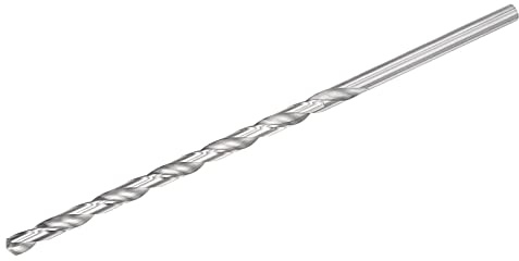 sourcing map 10mm Twist Drill Bits, High-Speed Steel Straight Shank Extra Long Drill Bit 300mm Length for Wood Plastic Aluminum
