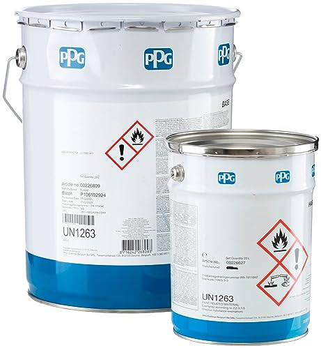 PPG Sigmafast 205 RAL 7001 - Vernice protettiva per metallo, 20 l