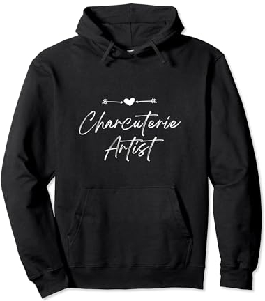 Charcuterie Artiste Coeur - Plateau Fromage - Cadeau Hôtesse Sweat à Capuche