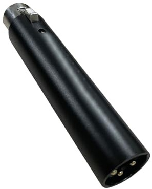 Goshyda Amplificateur de Microphone Dynamique, Amplificateur Audio de Préampli de Microphone Professionnel avec Gain de 28 DB, Préampli de Micro Portable XLR 3 Broches pour Performances