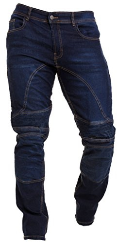 Rider Protec® Mens Motorcycle Jeans Denim Pants Motorbike Trousers Biker Jeans Stretch Aramid Protection Lining