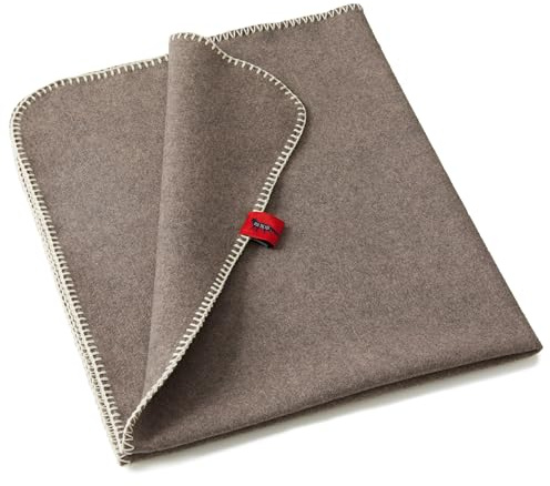 Baby Fox- Baby Kuscheldecke | feuerfest, kuschelig weich, atmungsaktiv, hypoallergen | Wärmende Sicherheit für Babys und Kleinkinder | 100x80 cm (Grey-White)